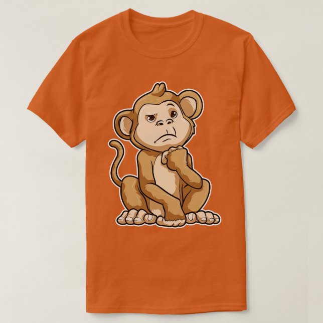 Camiseta Mono considerado (Diseño del anverso)