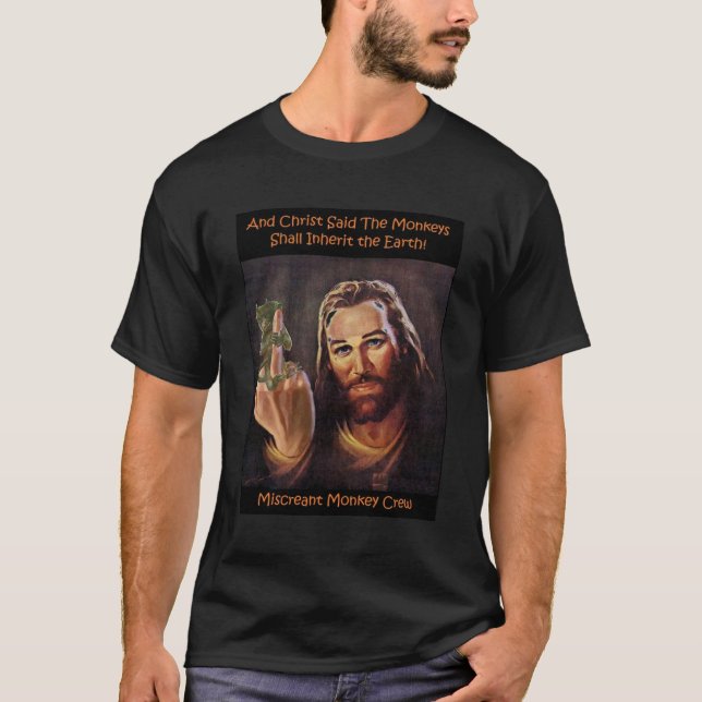 Camiseta Mono Cristo (Anverso)