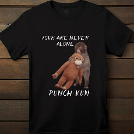 Camiseta Mono de Abrazo Viral Punch Juguete de Peluche Lind