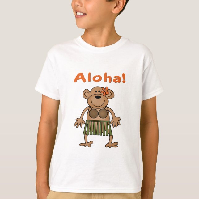 Camiseta Mono de Aloha (Anverso)