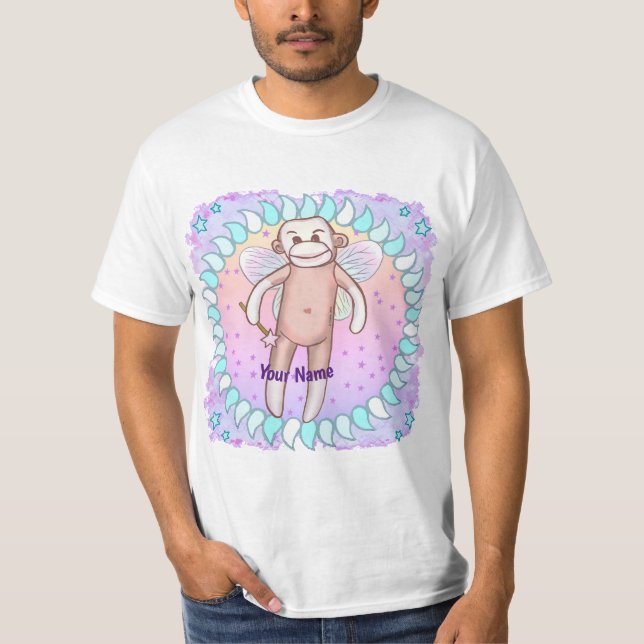 Camiseta Mono de calcetín Hada  (Anverso)