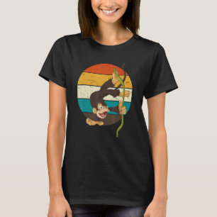 Camiseta Mono de Chimpanzee Monkey Zoo