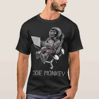 Camiseta Mono de código
