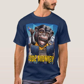 Camiseta Mono de código