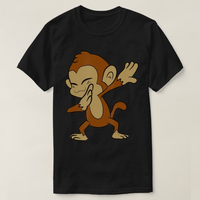 Camiseta Mono de Dabbing (Diseño del anverso)