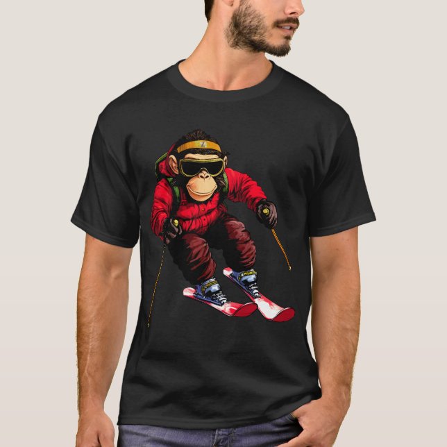 Camiseta Mono de esquí T-Shirt (Anverso)