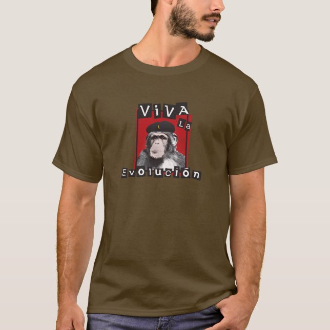 Camiseta Mono de Evolucion del la de Viva (Anverso)