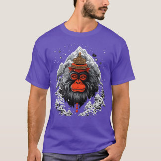 Camiseta Mono de Halloween de nieve