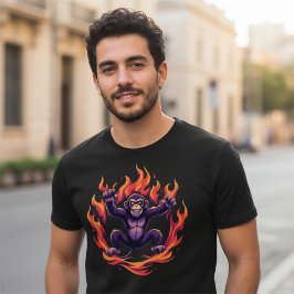 Camiseta Mono de Inferno