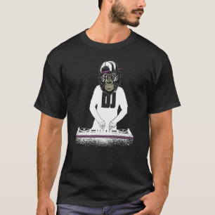Camiseta Mono de jockey de disco DJ 1