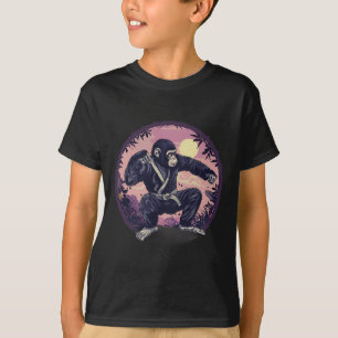 Camiseta Mono de karate Naturaleza Luna Mma Kickboxing Aman
