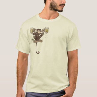 Camiseta Mono de la cerveza por los estudios de Mudge