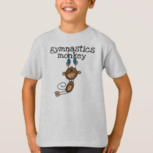 Camiseta Mono de la gimnasia