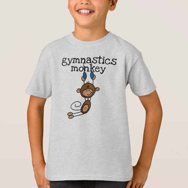 Camiseta Mono de la gimnasia (Anverso)