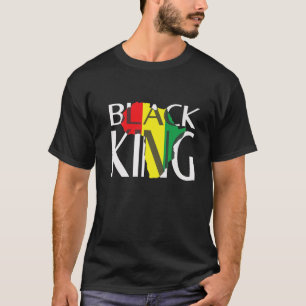 Camiseta Mono de la historia negra del Rey negro Orgullo am