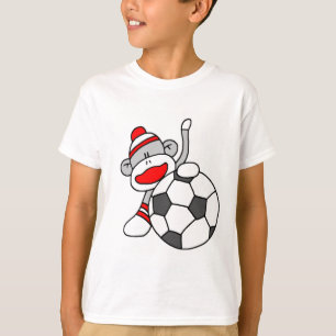 Camiseta Mono de la sock del fútbol