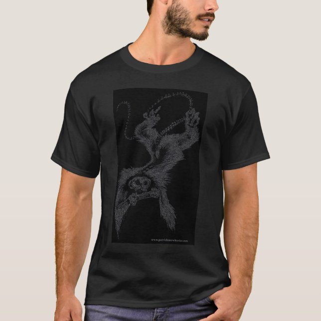 Camiseta Mono de los Undead con la armónica (Anverso)