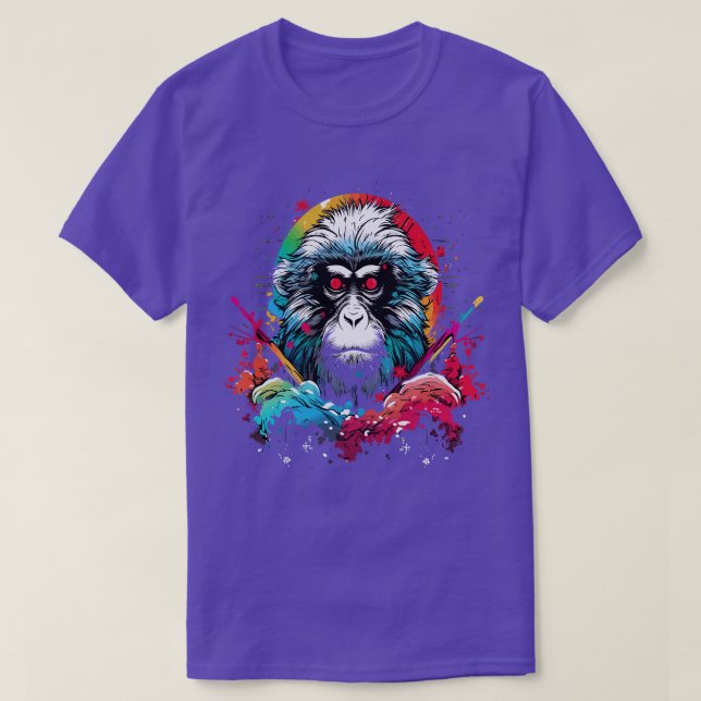 Camiseta Mono de Nieve (Diseño del anverso)