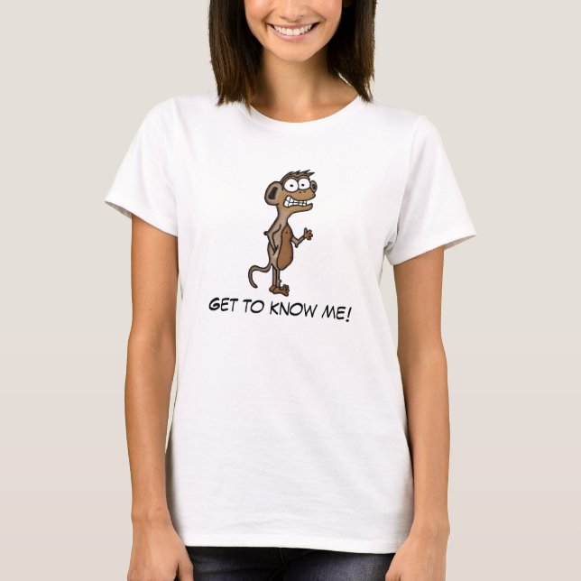 Camiseta Mono de ondeo (Anverso)