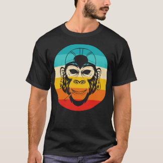Camiseta Mono de reggae vintage