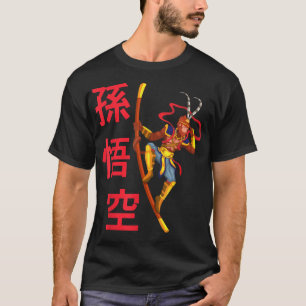 Camiseta Mono de Sun Wukong Rey Dios de la mitología china