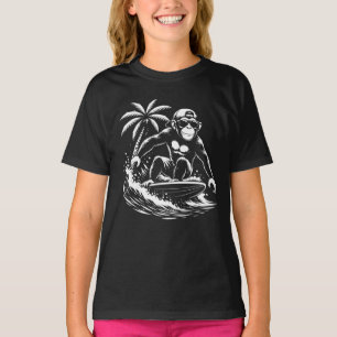 Camiseta Mono de surf con vibra de playa