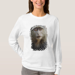 Camiseta Mono de Sykes o mono azul, Cercopithecus mitis,