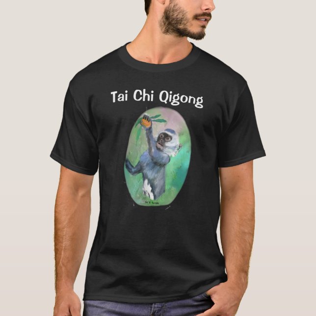 Camiseta Mono de Tai Chi Qigong (Anverso)