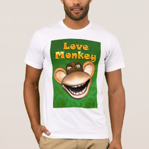 Camiseta Mono del amor