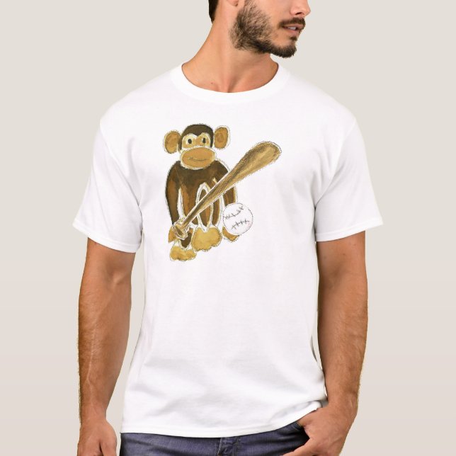 Camiseta Mono del béisbol (Anverso)
