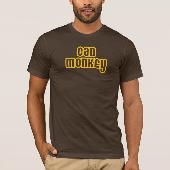 CAMISETA MONO DEL CAD (Anverso)