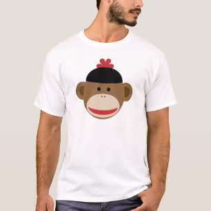 Camiseta mono del calcetín