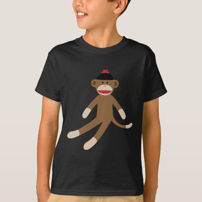 Camiseta mono del calcetín (Anverso)