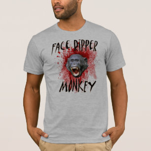 Camiseta Mono del destripador de la cara
