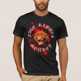 Camiseta ¡Mono del destripador de la cara - la base más
