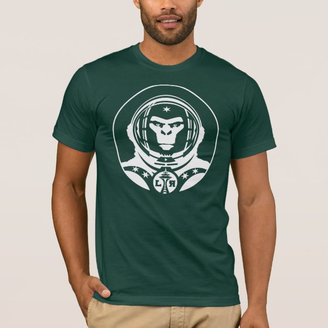 Camiseta Mono del espacio (Anverso)