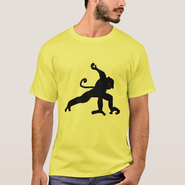 Camiseta mono del ninja (Anverso)