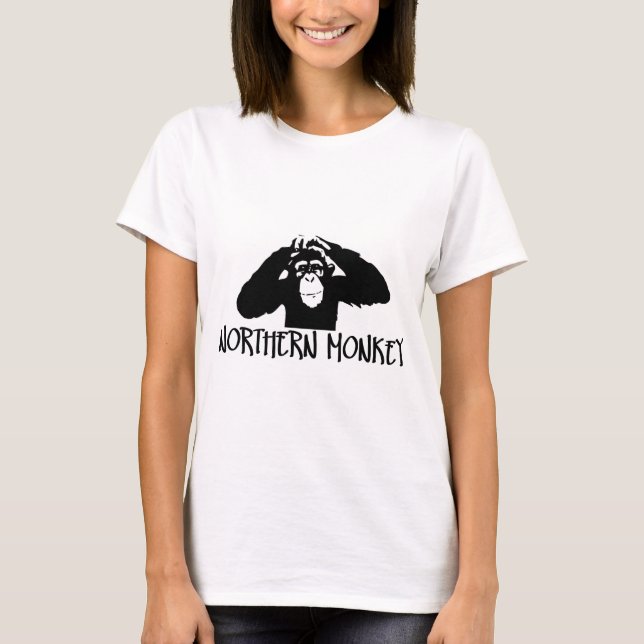 Camiseta mono del norte (Anverso)