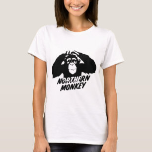 Camiseta Mono del norte