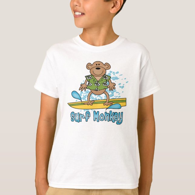 Camiseta Mono del surfista (Anverso)