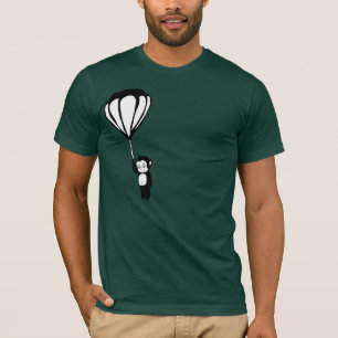 Camiseta mono del vuelo: globo del aire caliente