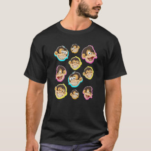 Camiseta Mono del Zoológico de los Monos Animal Chimpanzee