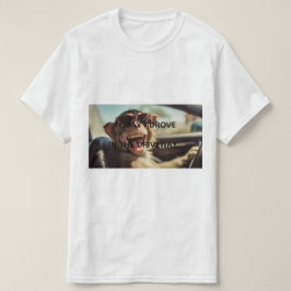 Camiseta Mono Divertido