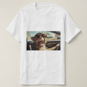 Camiseta Mono Divertido