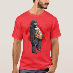 Camiseta Mono divertido de Beer Pizza