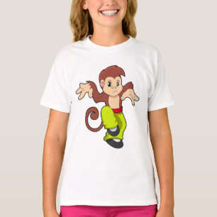 Camiseta Mono en artes marciales Kungfu