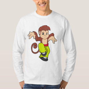 Camiseta Mono en artes marciales Kungfu
