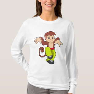 Camiseta Mono en artes marciales Kungfu