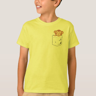Camiseta Mono en bolsillo