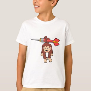 Camiseta Mono en Dardos con Dardo
